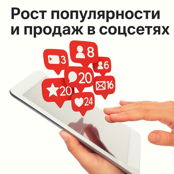 Рост популярности и продаж в соцсетях